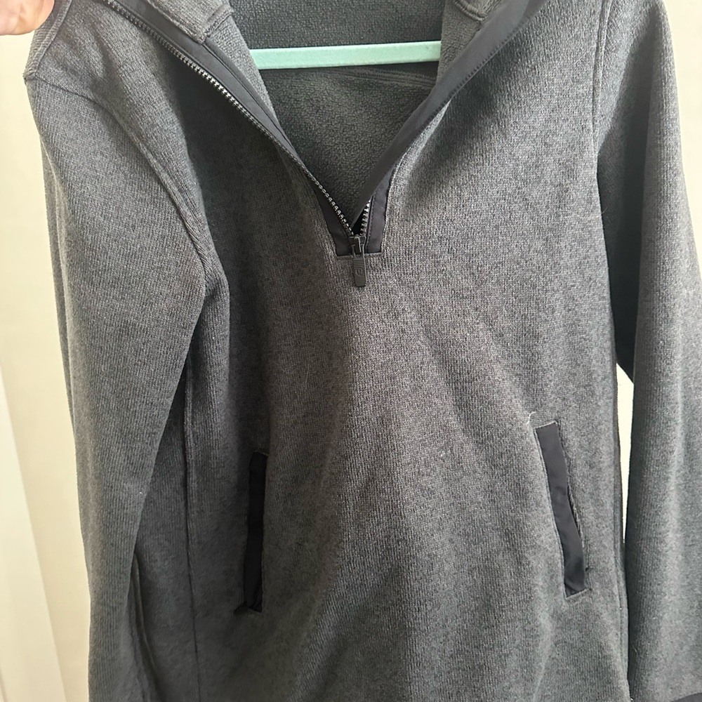 Lululemon Gray Quarter-Zip Pullover - image 2